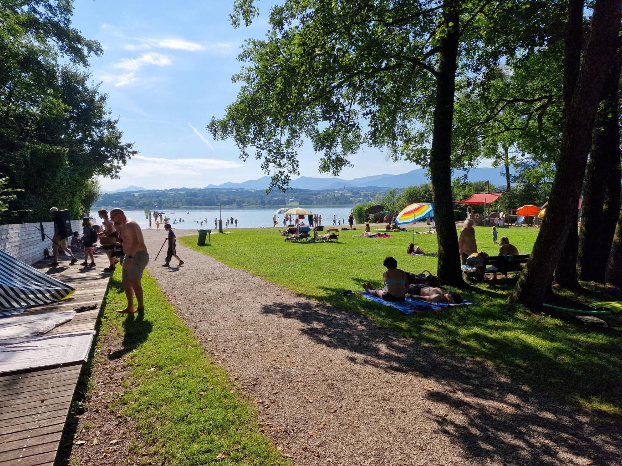 Ferienwohnungen Am Simssee Mit Alpenblick, Gutshof Alpenblick Stephanskirchen Ngoại thất bức ảnh
